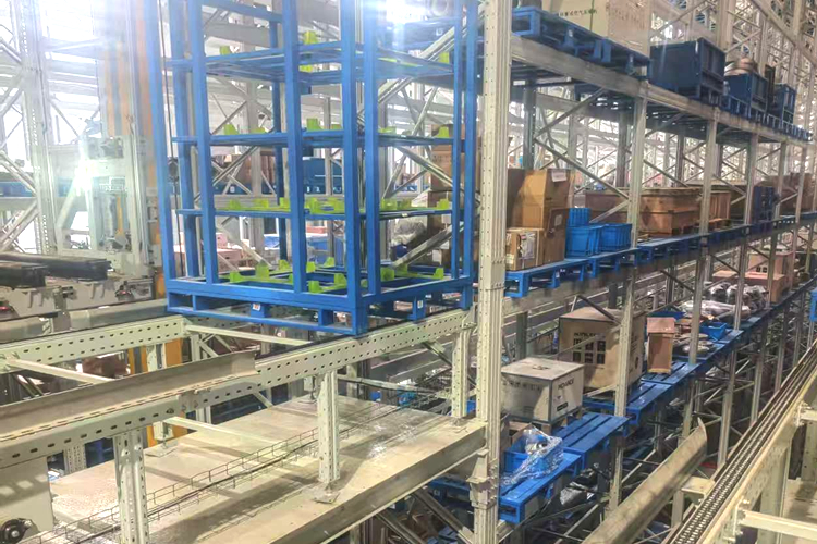 新能源立庫鋼托盤項目